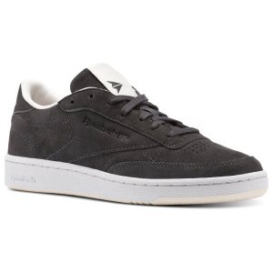 Reebok Club C 85 Tonal Nubuck Turnschuhe Damen - Grau/Rosa - DE 731-JTR